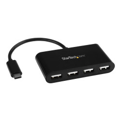 StarTech.com Hub Concentrador USB-C a USB A de 4 Puertos - Ladrón Adap