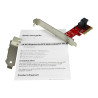 Startech Tarjeta Adaptador PCI Express x4 a SFF-8643 para SS | APLIUM