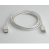 Usb 2.0 Cable, A - A, M/F 3 M