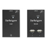 StarTech.com Extensor Alargador USB 2.0 de 4 puertos por cable Cat5 o