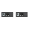 StarTech.com Extensor Alargador USB 2.0 de 4 puertos por cable Cat5 o
