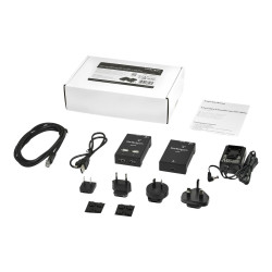 StarTech.com Extensor Alargador USB 2.0 de 4 puertos por cable Cat5 o