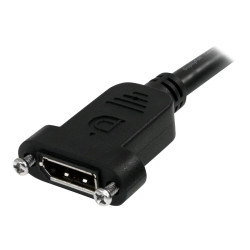 StarTech.com 3 ft / 91 cm 20 pin DP DisplayPort Extension Panel Mount
