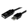 StarTech.com Cable de 25m USB 2.0 Hi Speed de Extensión Activo Macho a