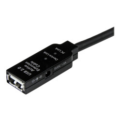 StarTech.com Cable de 25m USB 2.0 Hi Speed de Extensión Activo Macho a