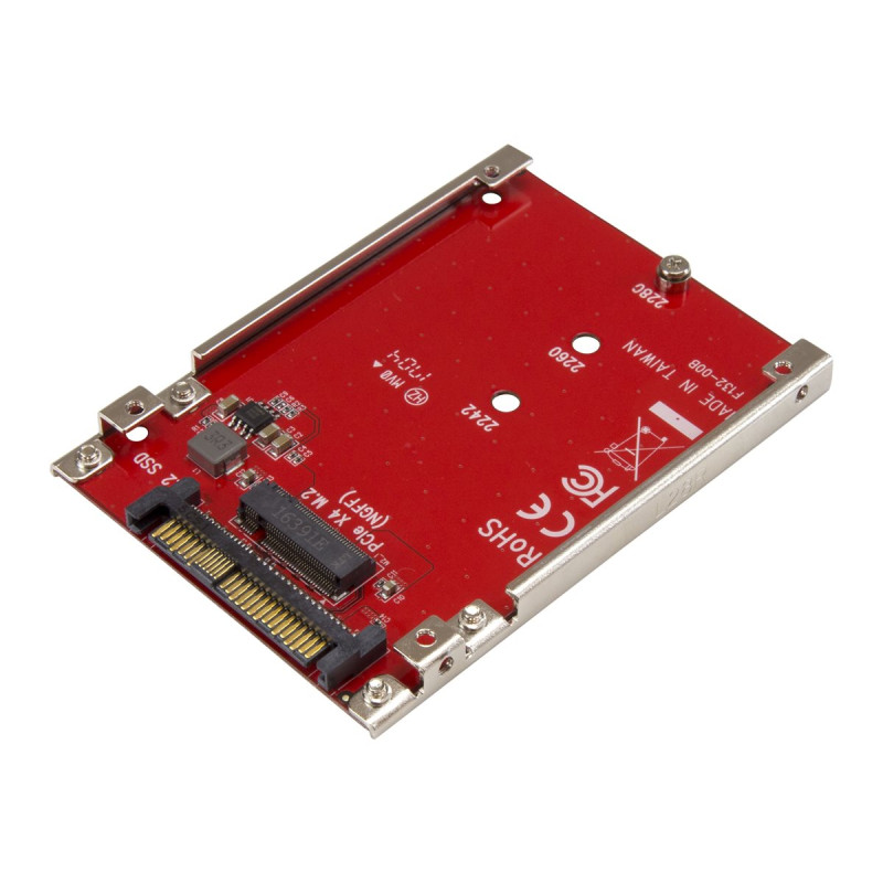 StarTech.com Tarjeta Adaptador PCI Express M.2 a U.2 SFF8639 para SSD