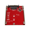 StarTech.com Tarjeta Adaptador PCI Express M.2 a U.2 SFF8639 para SSD