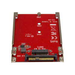 StarTech.com Tarjeta Adaptador PCI Express M.2 a U.2 SFF8639 para SSD