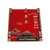 StarTech.com Tarjeta Adaptador PCI Express M.2 a U.2 SFF8639 para SSD