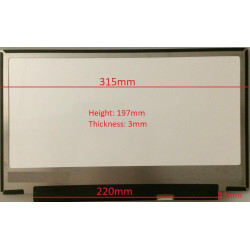 14,0" LCD FHD Matte
