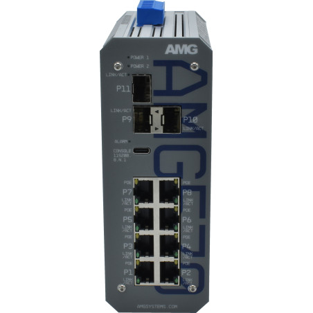 Industrial Managed Switch, 8x