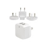 StarTech.com Cargador de Pared USB de 2 Puertos para Tablets Smartphon