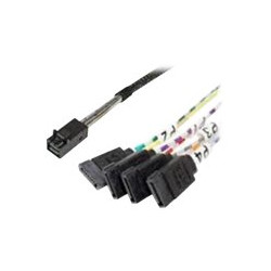 Intel - Cable ATA / SAS - straight thru - 4 pistas - SATA (H | APLIUM