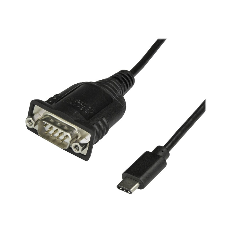 StarTech.com Adaptador USB-C a Serie DB9 RS232 - Cable Conversor USBC