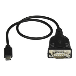 StarTech.com Adaptador USB-C a Serie DB9 RS232 - Cable Conversor USBC