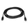 StarTech Cable de 3m USB-C a USB-C Macho a Macho USB 2.0 - Cable USB T