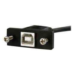 Cable 0.3M Extensor USB B Montaje En Panel Hembra A Macho | APLIUM