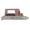 StarTech.com PEX4SFF8639 - Tarjeta Adaptadora Pci Express | APLIUM