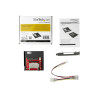 StarTech.com Lector de Tarjetas de Memoria Compact Flash de Bahía de 3
