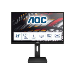 Aoc Monitor IPS 24IN 16:1 FHD 60HZ VGA DVI HDMI Dp 2WX2 150M | APLIUM