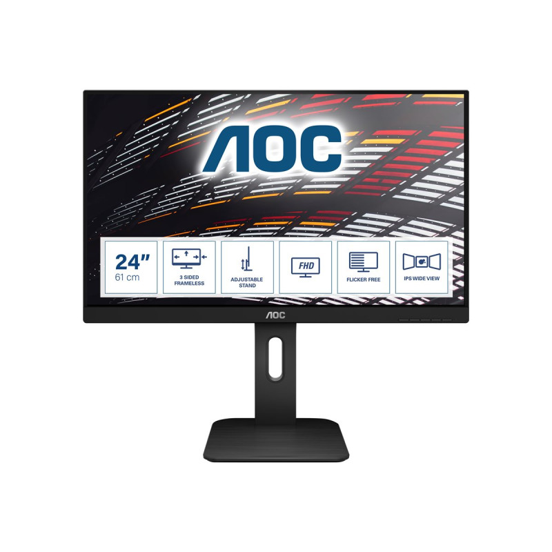 AOC X24P1 - Monitor LED - 24" - 1920 x 1200 Full HD (1080p) @ 60 Hz -