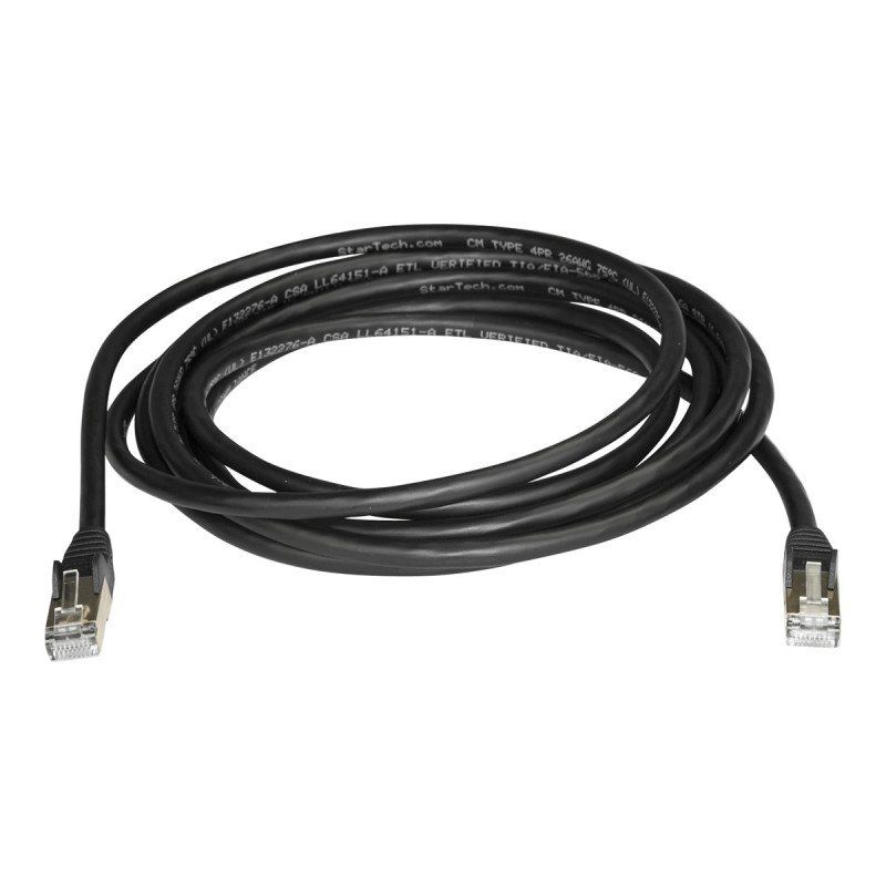 StarTech.com 3m CAT6A Ethernet Cable, 10 Gigabit Shielded Snagless RJ4