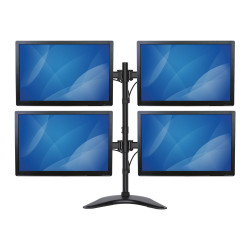 Base De Soporte Ajustable Vesa Para 4 Monitores De Hasta 27 | APLIUM