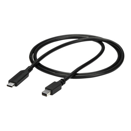 StarTech Cable Adaptador 1m USB-C a Mini DisplayPort 4K 60Hz Negro - C