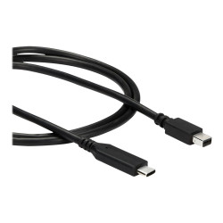 StarTech Cable Adaptador 1m USB-C a Mini DisplayPort 4K 60Hz Negro - C