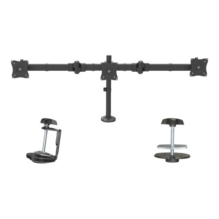 StarTech.com Brazo articulado para 3 monitores de hasta 24 Pulgadas -