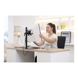 Montaje de poste para monitor de escritorio - se adapta a pantallas de