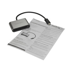 StarTech.com Lector Grabador USB 3.0 USB-C Tipo C de Tarjetas de Memor