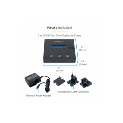Dock Base Autonomo Clonador USB Memorias Flash 2 Puertos Cop | APLIUM