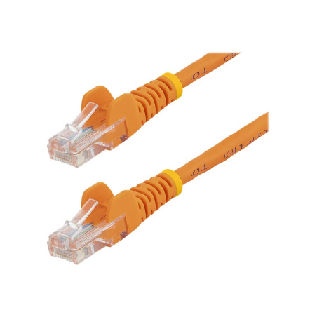 StarTech.com - Cable de Red de 7m Naranja Cat5e Ethernet RJ45 sin Enga