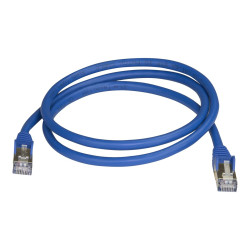 StarTech.com 1m CAT6A Ethernet Cable, 10 Gigabit Shielded Snagless RJ4