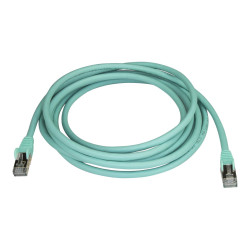StarTech.com 3m CAT6A Ethernet Cable, 10 Gigabit Shielded Snagless RJ4