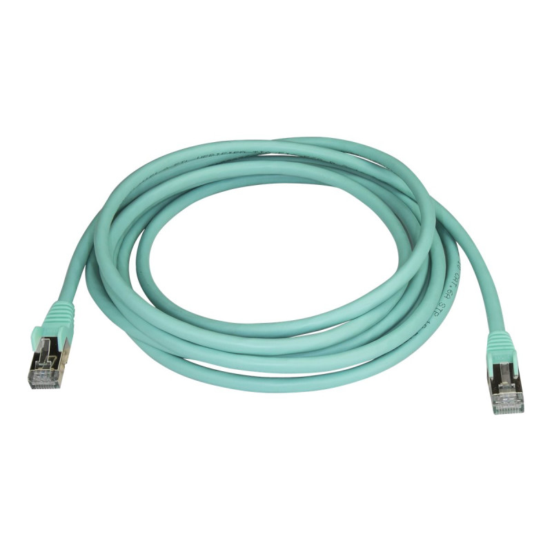 StarTech.com 3m CAT6A Ethernet Cable, 10 Gigabit Shielded Snagless RJ4