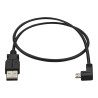 StarTech.com USBAUB50CMLA - Cable 0.5M Micro USB Acodado | APLIUM