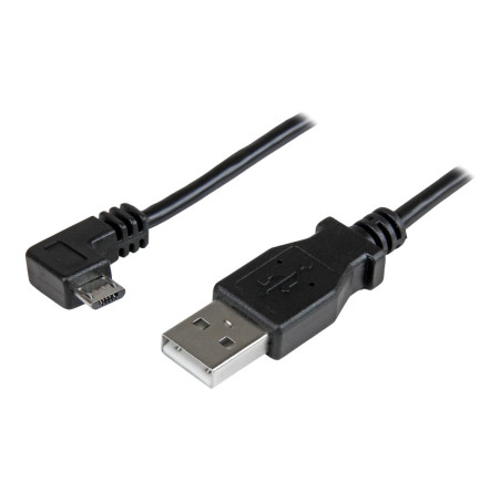 Cable 0.5M Micro USB Acodado La Derecha Para Smartphones | APLIUM