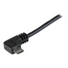 Cable 0.5M Micro USB Acodado La Derecha Para Smartphones | APLIUM