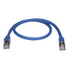 StarTech.com 50cm CAT6A Ethernet Cable, 10 Gigabit Shielded Snagless R