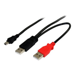 Cable 1.8M USB 2.0 Mini B Para Discos Duros | APLIUM
