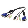 6ft 4-in-1 USB VGA KVM Switch Cable | APLIUM