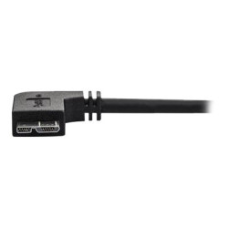 Cable Delgado 2M Micro USB 3.0 Acodado A La Izquierda A USB | APLIUM