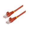 Cable De Red De 10M Rojo CAT5E Ethernet Sin Enganche | APLIUM