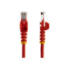 Cable De Red De 10M Rojo CAT5E Ethernet Sin Enganche | APLIUM