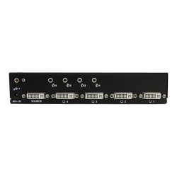 4 Port DVI Video Splitter with Audio | APLIUM