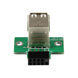 StarTech.com Adaptador Header USB de 2 Puertos para Placa Base - Adapt