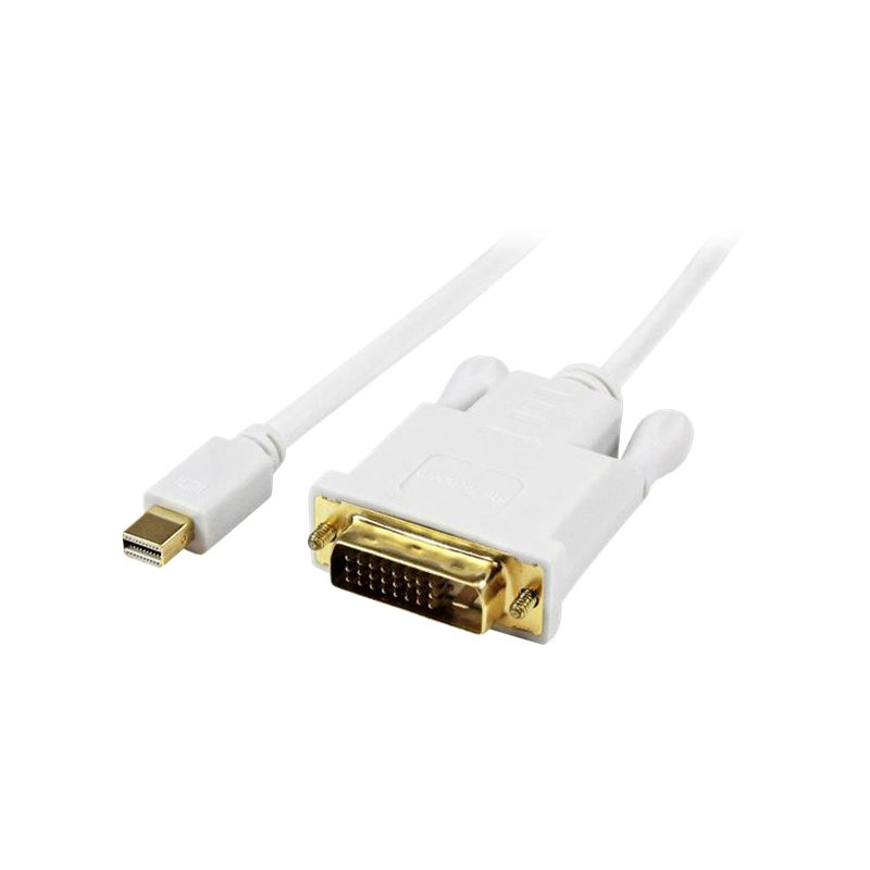 mDP to DVI Cable 3ft Active White | APLIUM