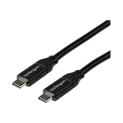 StarTech Cable de 2m USB-C a USB-C con capacidad para Entrega de Alime